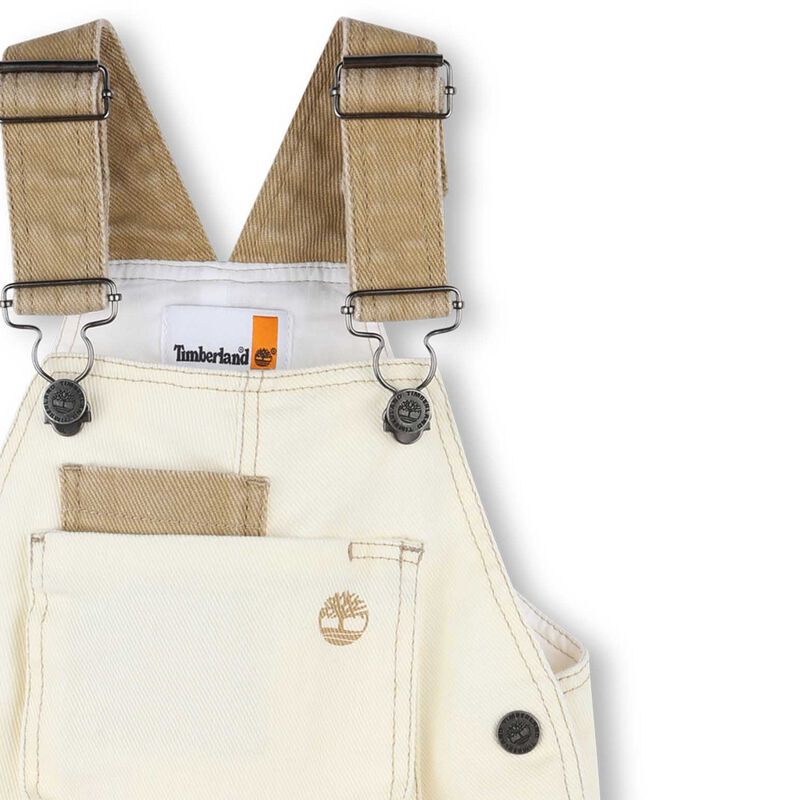 Timberland Twill Overalls 6-12M image number 1